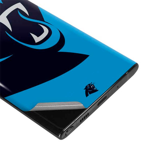 NFL Carolina Panthers Large Logo Galaxy Note 10 Skin