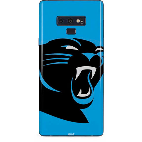 NFL Carolina Panthers Large Logo Galaxy Note 9 Skin