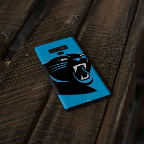 NFL Carolina Panthers Large Logo Galaxy Note 9 Skin