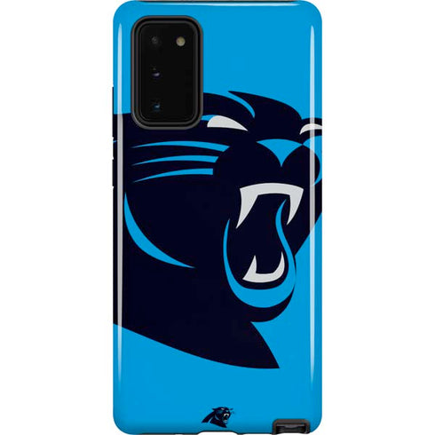 NFL Carolina Panthers Large Logo Galaxy Note20 5G Pro Case