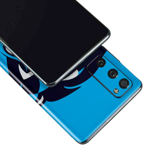 NFL Carolina Panthers Large Logo Galaxy S20 Fan Edition Skin