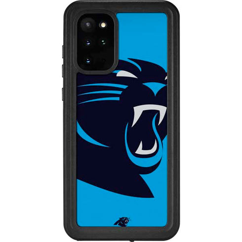 NFL Carolina Panthers Large Logo Galaxy S20 Plus Waterproof Case