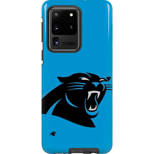 NFL Carolina Panthers Large Logo Galaxy S20 Ultra 5G Pro Case