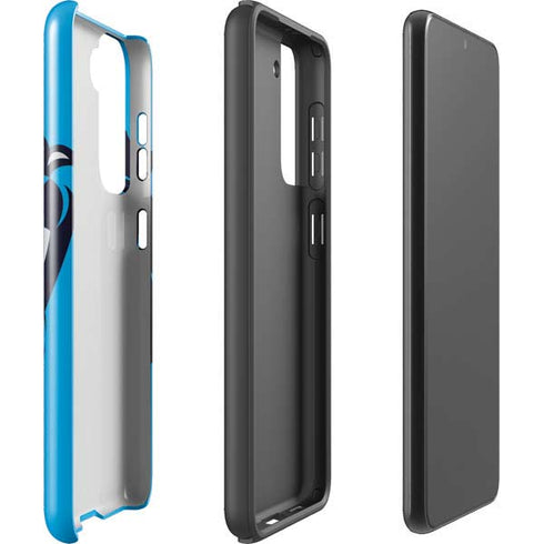 NFL Carolina Panthers Large Logo Galaxy S21 FE Pro Case