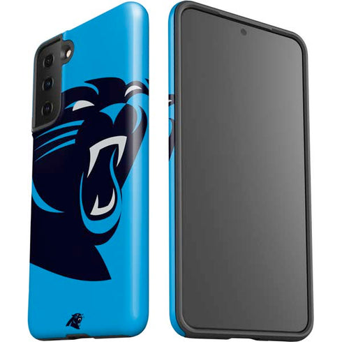 NFL Carolina Panthers Large Logo Galaxy S21 FE Pro Case
