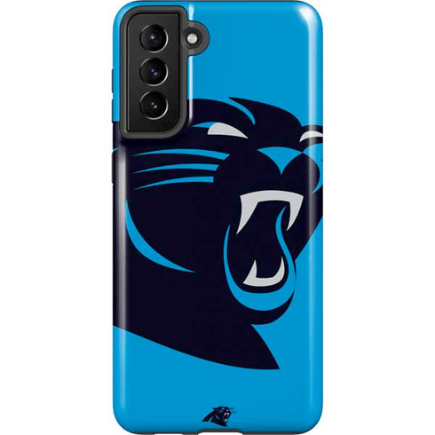 NFL Carolina Panthers Large Logo Galaxy S21 Plus 5G Pro Case