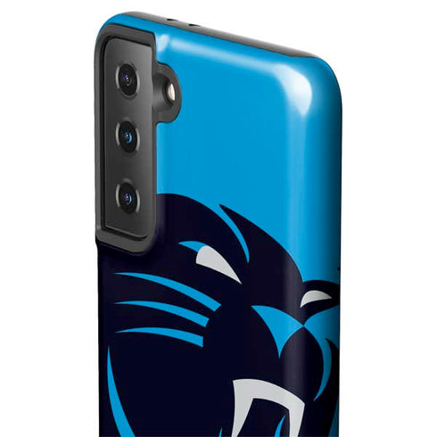 NFL Carolina Panthers Large Logo Galaxy S21 Plus 5G Pro Case