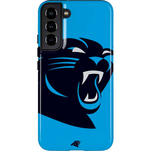 NFL Carolina Panthers Large Logo Galaxy S22 Plus Pro Case