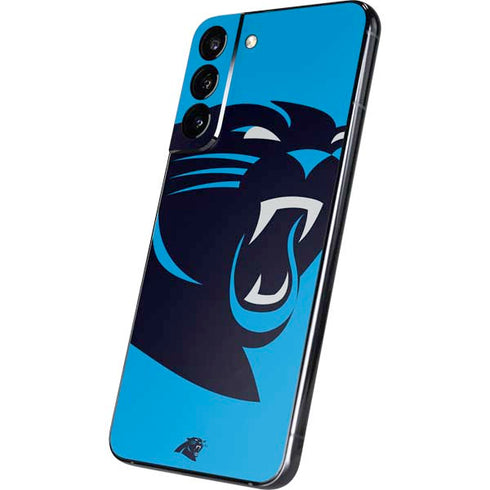 NFL Carolina Panthers Large Logo Galaxy S22 Plus Skin