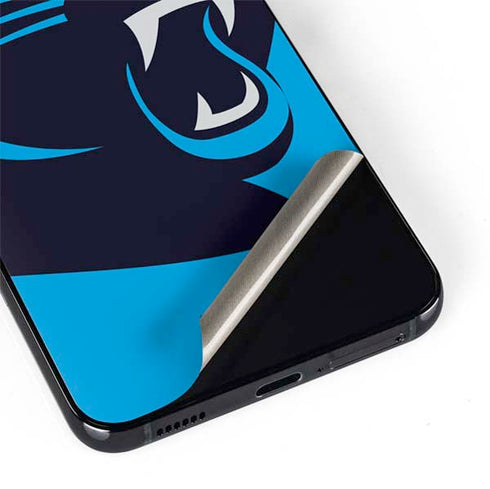 NFL Carolina Panthers Large Logo Galaxy S22 Plus Skin