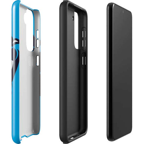 NFL Carolina Panthers Large Logo Galaxy S22 Pro Case