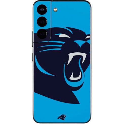 NFL Carolina Panthers Large Logo Galaxy S22 Skin