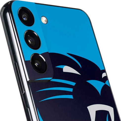 NFL Carolina Panthers Large Logo Galaxy S22 Skin