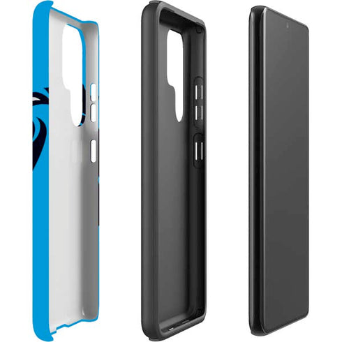 NFL Carolina Panthers Large Logo Galaxy S22 Ultra Pro Case