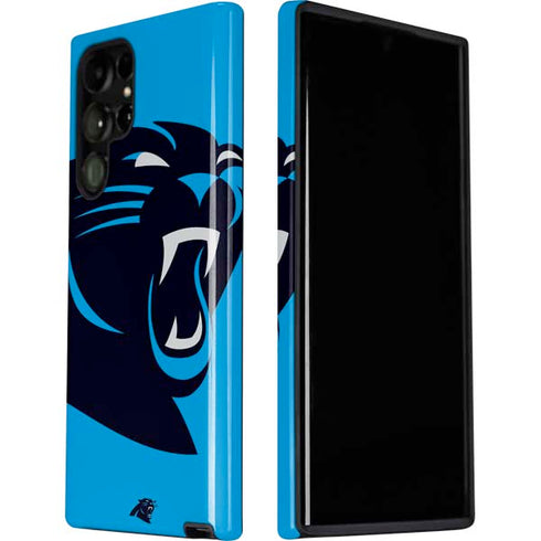 NFL Carolina Panthers Large Logo Galaxy S22 Ultra Pro Case