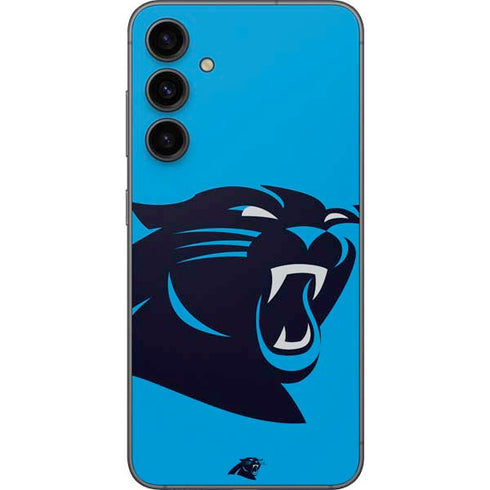 NFL Carolina Panthers Large Logo Galaxy S23 FE Skin