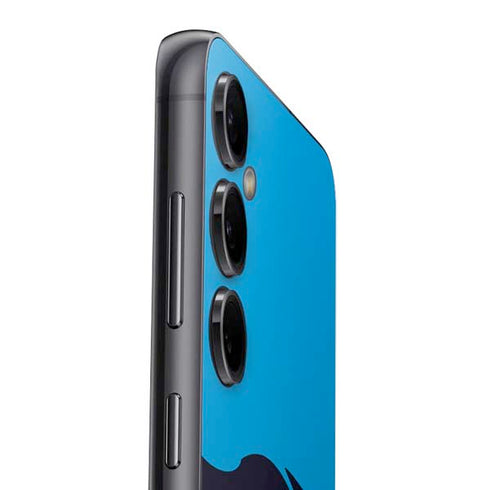 NFL Carolina Panthers Large Logo Galaxy S23 FE Skin