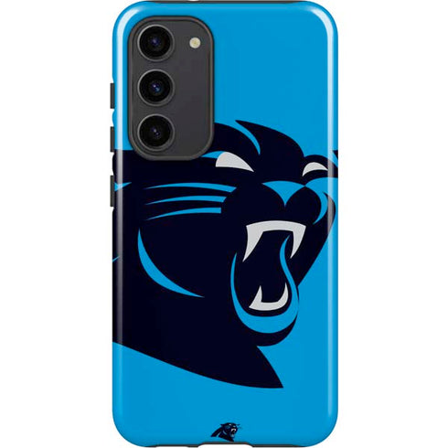 NFL Carolina Panthers Large Logo Galaxy S23 Plus Pro Case