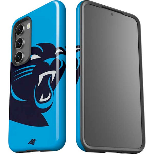 NFL Carolina Panthers Large Logo Galaxy S23 Plus Pro Case