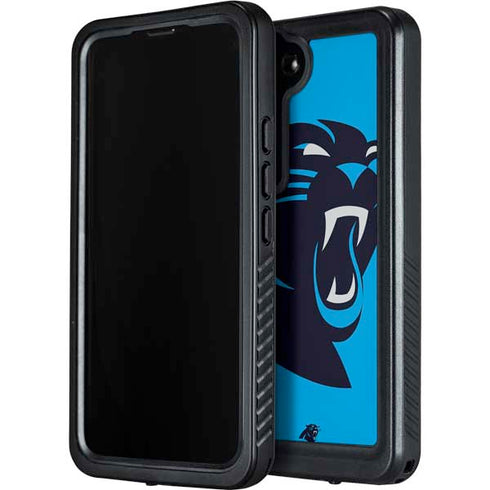 NFL Carolina Panthers Large Logo Galaxy S23 Plus Waterproof Case