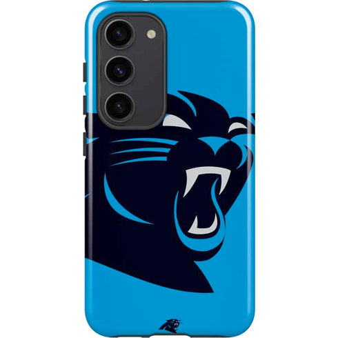 NFL Carolina Panthers Large Logo Galaxy S23 Pro Case