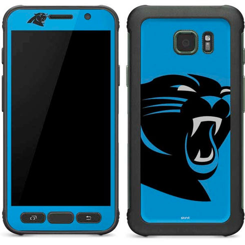 NFL Carolina Panthers Large Logo Galaxy S7 Active Skin
