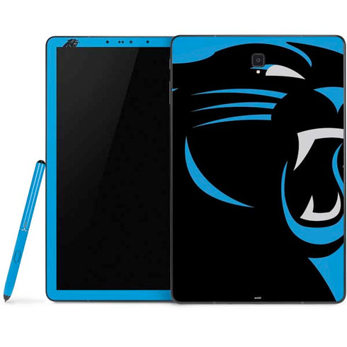 NFL Carolina Panthers Large Logo Samsung Galaxy Tab Skin