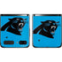NFL Carolina Panthers Large Logo Galaxy Z Flip Skin