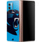 NFL Carolina Panthers Large Logo Galaxy Z Fold2 5G Skin