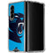 NFL Carolina Panthers Large Logo Galaxy Z Fold4 5G Clear Case