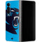 NFL Carolina Panthers Large Logo Galaxy Z Fold4 5G Skin