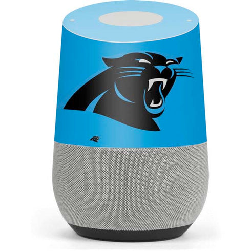 NFL Carolina Panthers Large Logo Google Home Skin