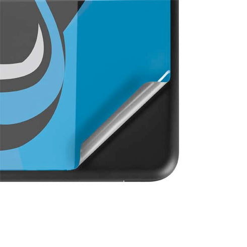 NFL Carolina Panthers Large Logo Google Pixelbook Go Skin