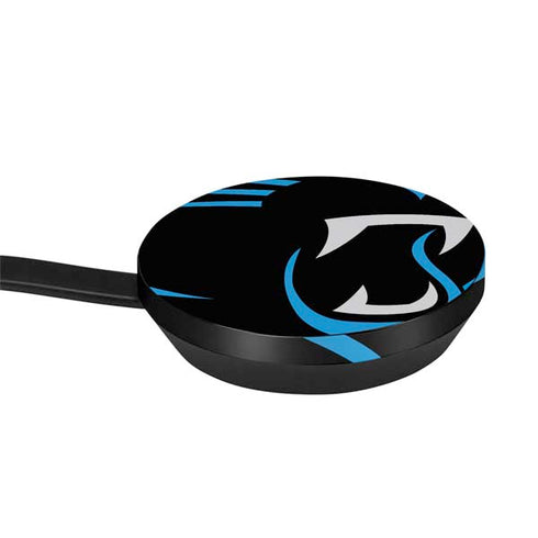 NFL Carolina Panthers Large Logo Google Stadia Controller Skin