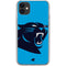 NFL Carolina Panthers Large Logo iPhone 11 Clear Case