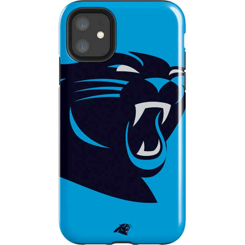 NFL Carolina Panthers Large Logo iPhone 11 Impact Case