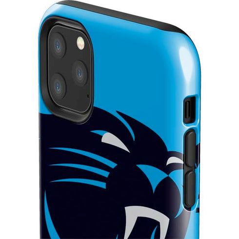 NFL Carolina Panthers Large Logo iPhone 11 Pro Max Impact Case