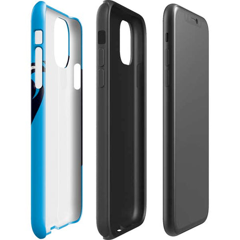 NFL Carolina Panthers Large Logo iPhone 11 Pro Max Impact Case