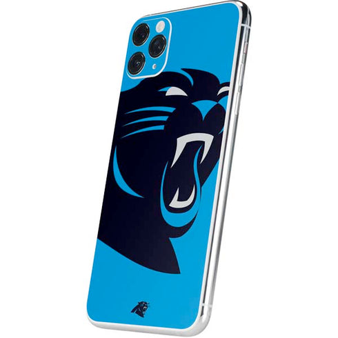 NFL Carolina Panthers Large Logo iPhone 11 Pro Max Skin