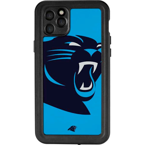 NFL Carolina Panthers Large Logo iPhone 11 Pro Max Waterproof Case