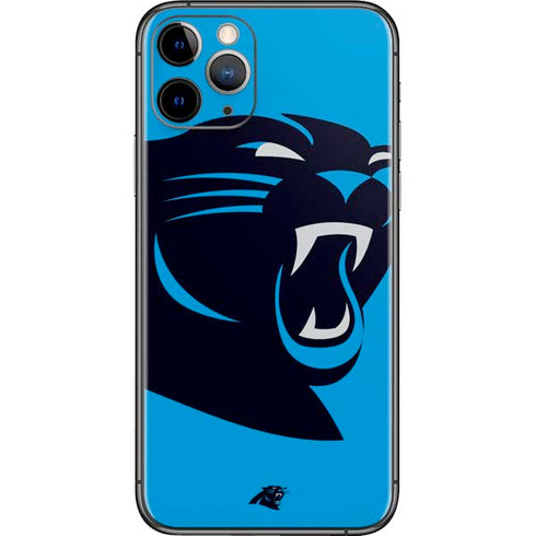 NFL Carolina Panthers Large Logo iPhone 11 Pro Skin
