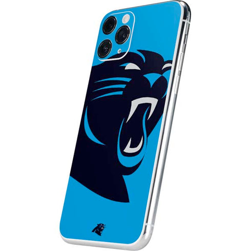 NFL Carolina Panthers Large Logo iPhone 11 Pro Skin