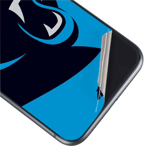 NFL Carolina Panthers Large Logo iPhone 11 Skin