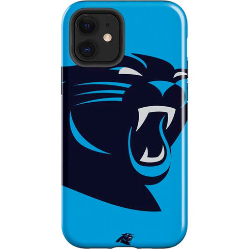 NFL Carolina Panthers Large Logo iPhone 12 Impact Case