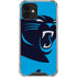 NFL Carolina Panthers Large Logo iPhone 12 Mini Clear Case
