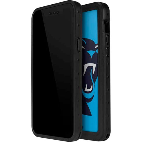 NFL Carolina Panthers Large Logo iPhone 12 Mini Waterproof Case