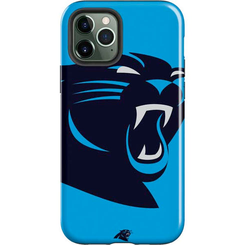 NFL Carolina Panthers Large Logo iPhone 12 Pro Impact Case