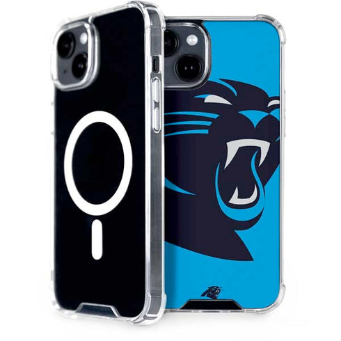 NFL Carolina Panthers Large Logo iPhone 13 MagSafe Case