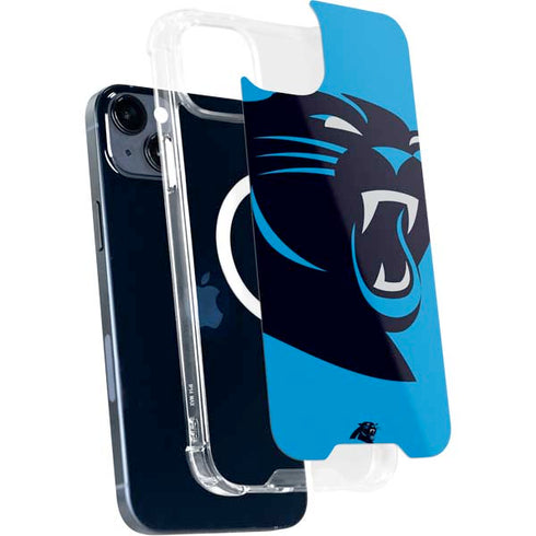 NFL Carolina Panthers Large Logo iPhone 13 MagSafe Case