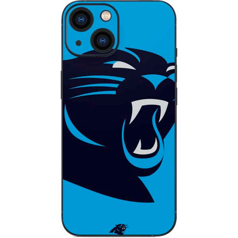 NFL Carolina Panthers Large Logo iPhone 13 Mini Skin